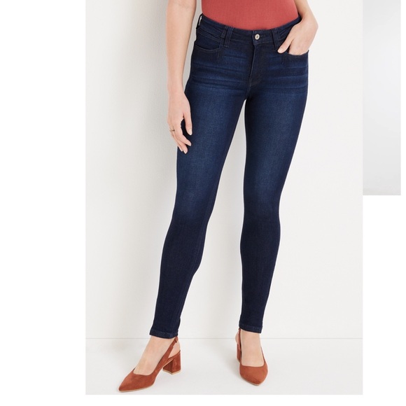 KanCan NWOT Dark Wash Skinny Mid Rise Jeans 24 00 - Picture 3 of 12